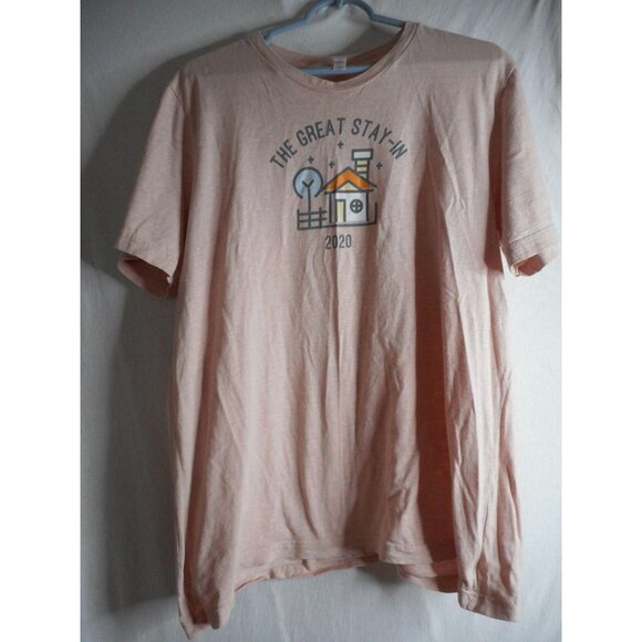 Bella Canvas Tops - The Great Stay in 2020 Pink/Grey XL T Shirt Tee
